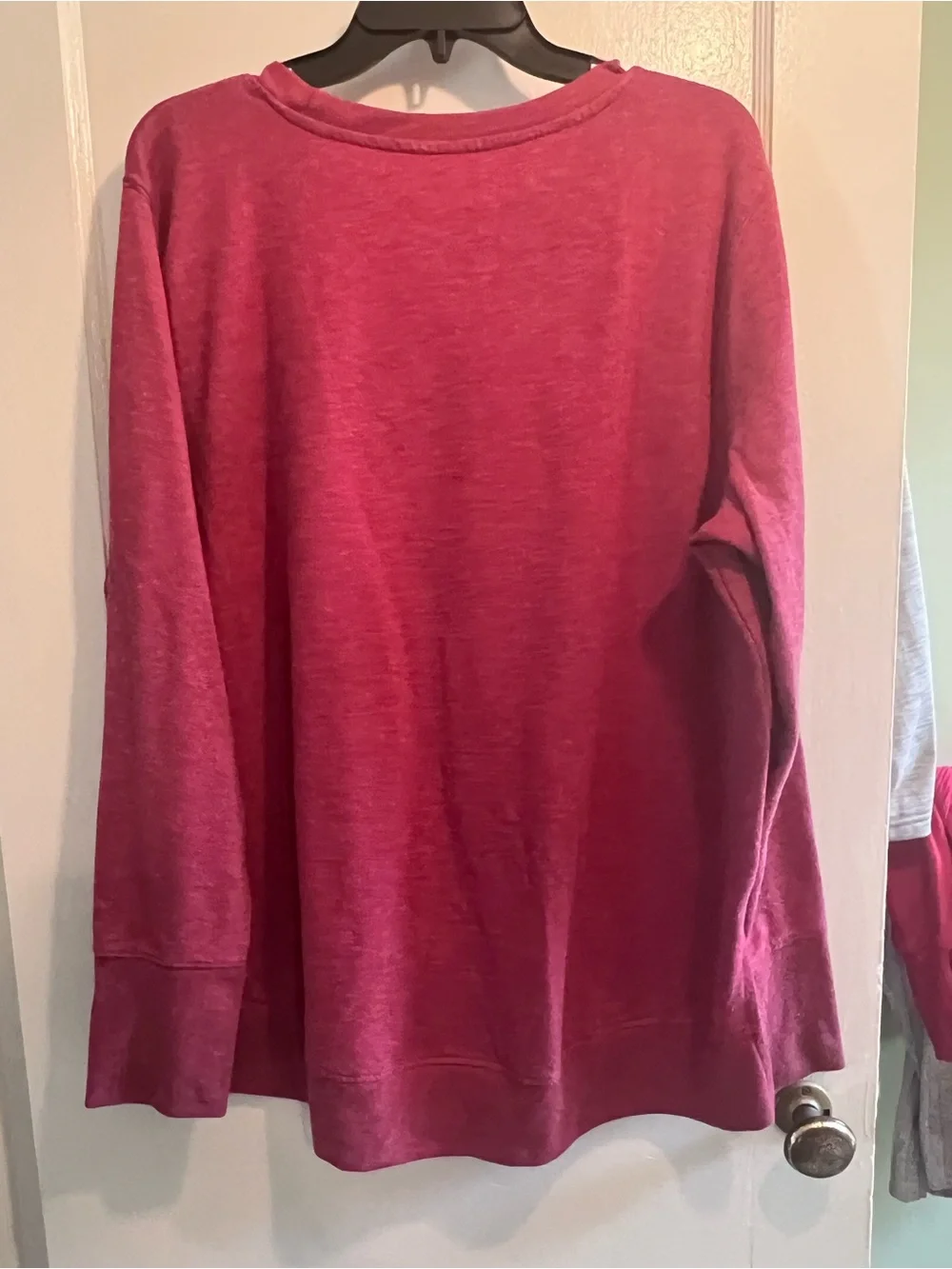 Sonoma Women's Crewneck Sweater in Berry Red